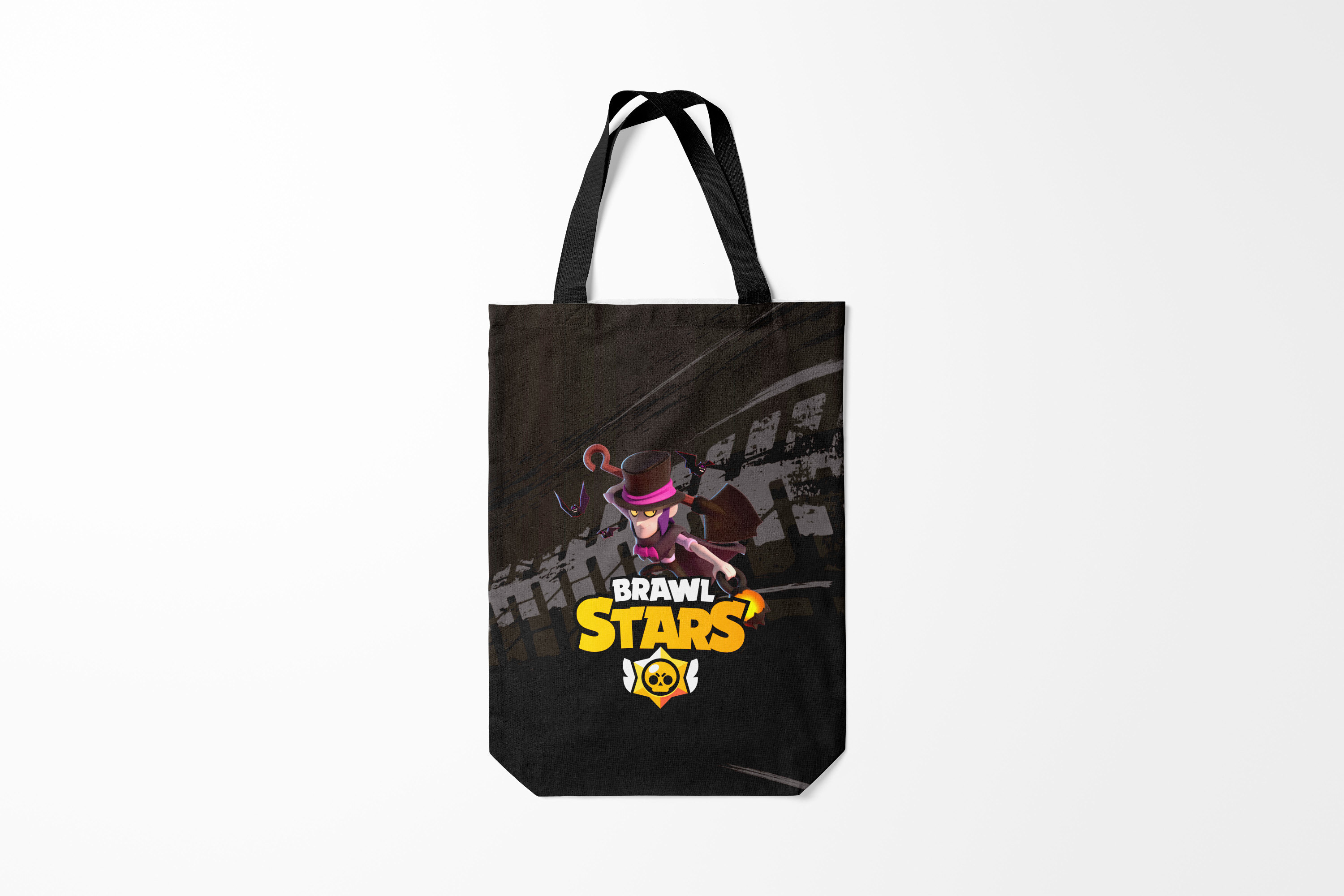 

Сумка шoппер унисекс Burnettie Brawl Stars MORTIS, разноцветный, Brawl Stars MORTIS