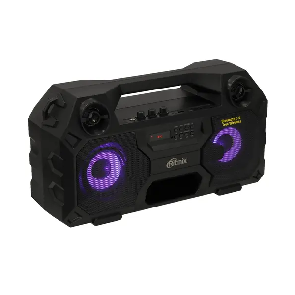 

Портативная колонка Ritmix SP-690B Black (80000896), Черный, SP-690B