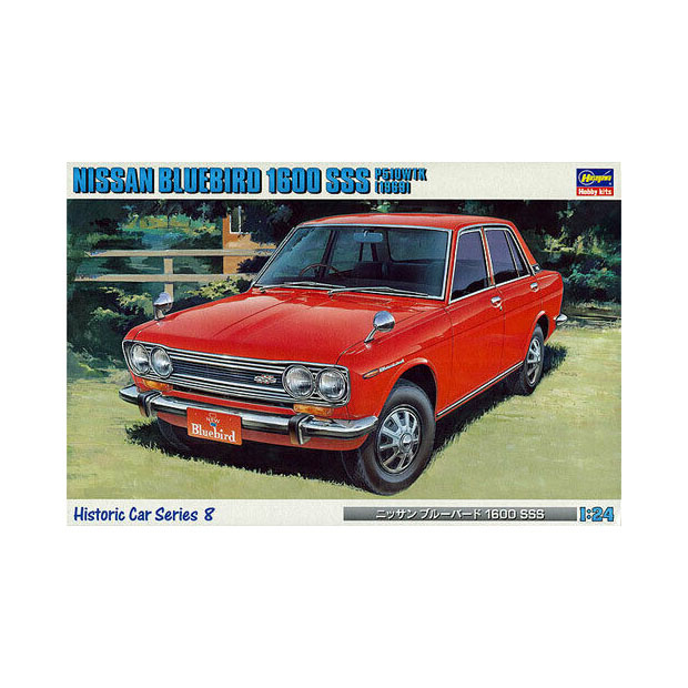 

Сборная модель Hasegawa 1/24 Автомобиль Nissan Bluebird 1600 SSS 1969 21208