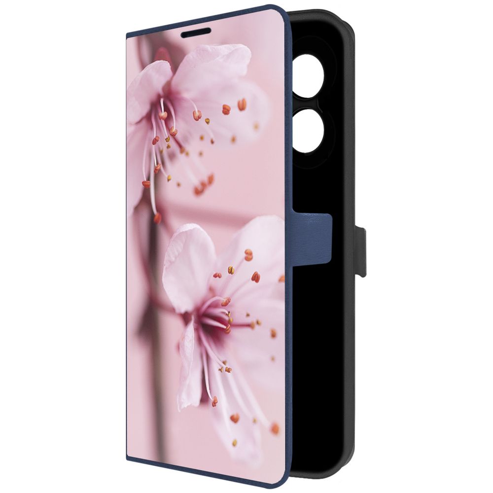 

Чехол-книжка Krutoff Eco Book для Oppo A18 Весна (синий)
