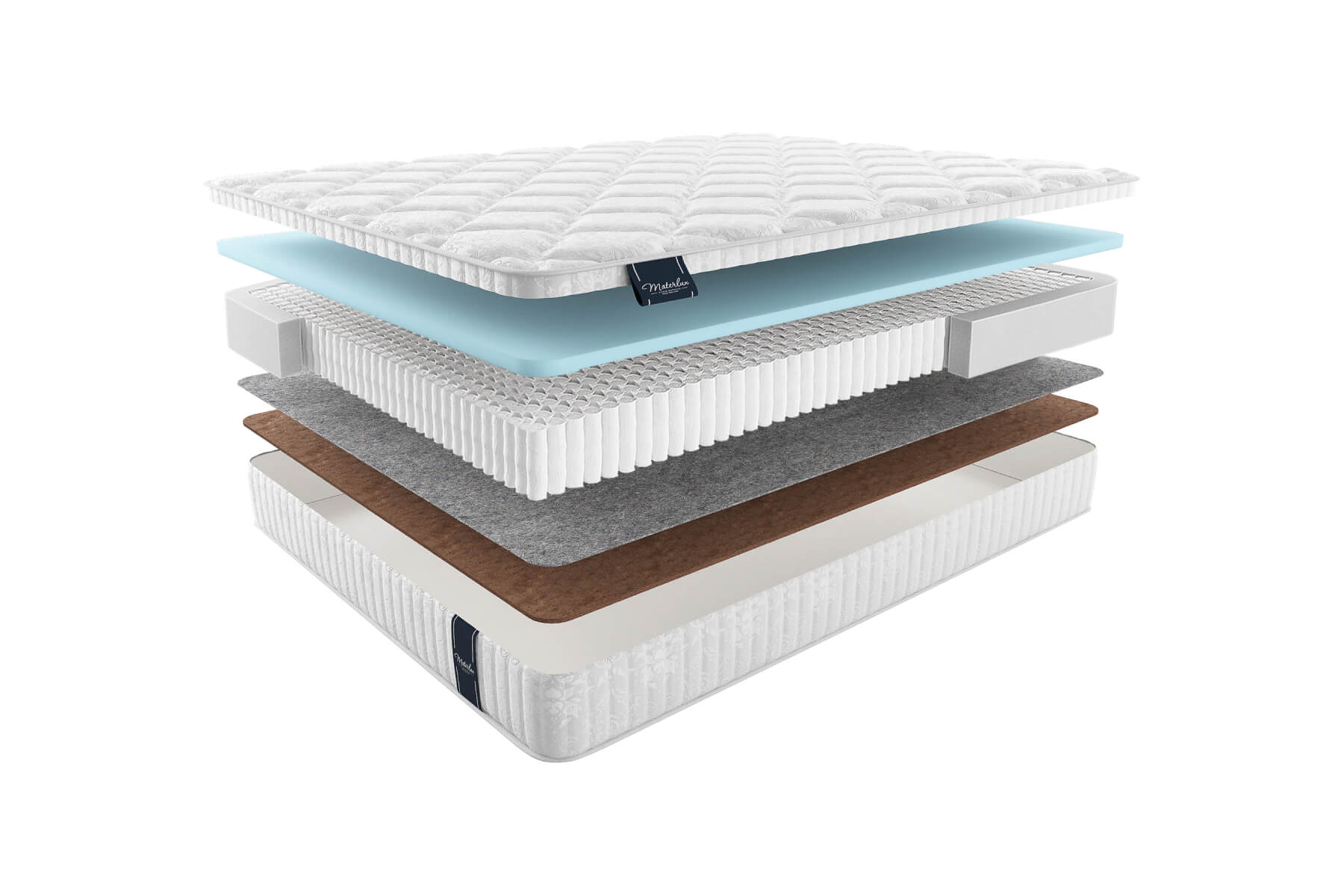 

Матрас MaterLux Meranges Multi Forte 90X190, Желтый, MERANGES MULTI FORTE