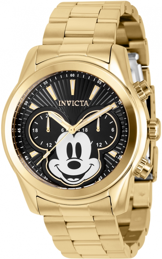 фото Наручные часы мужские invicta 37818 золотистые