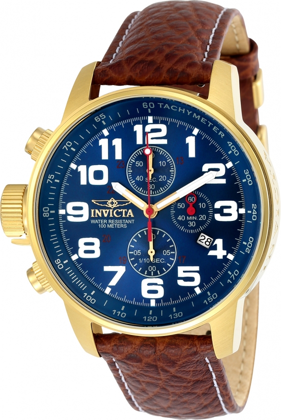 фото Наручные часы мужские invicta 3329 коричневые