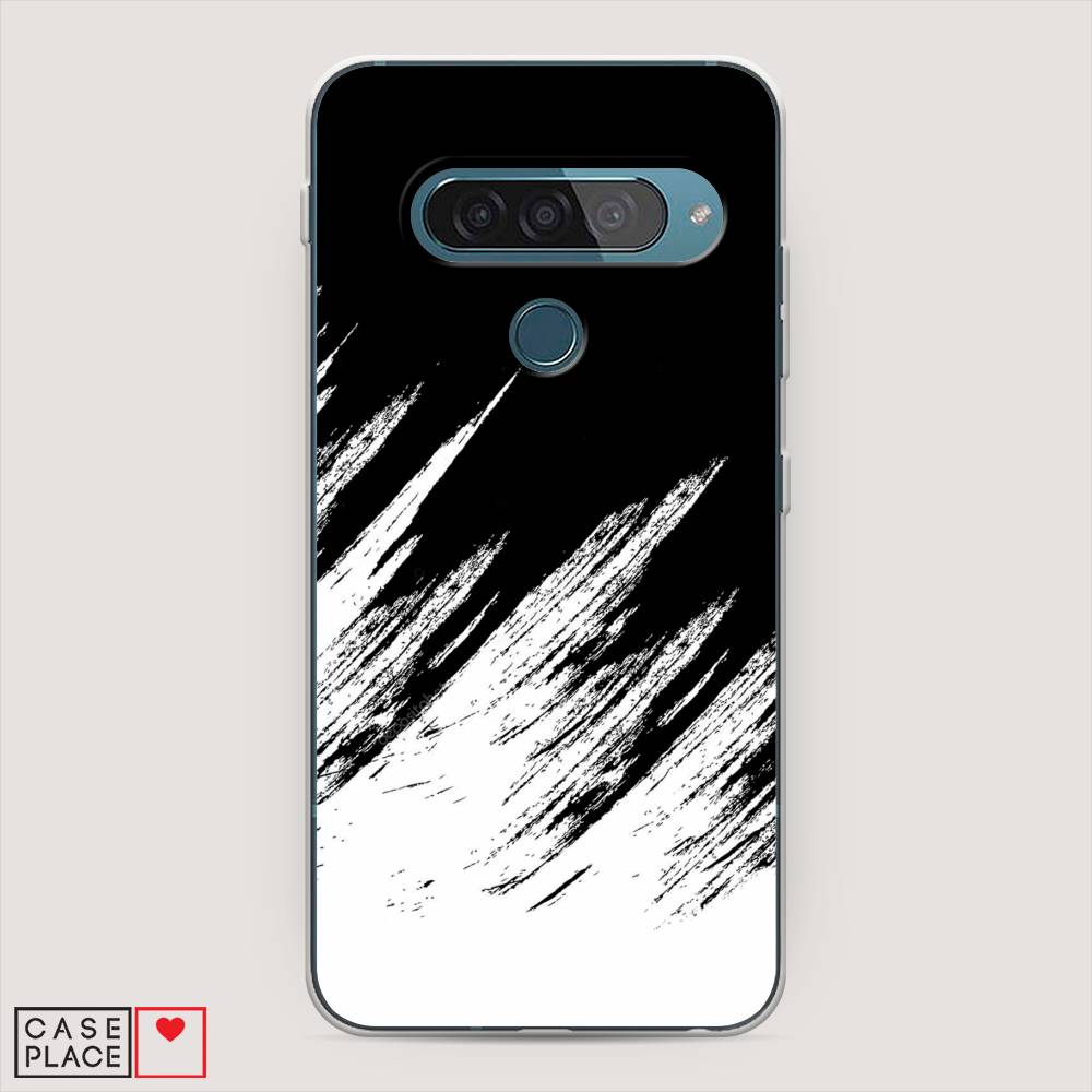 

Чехол Awog "Черно белые брызги" для LG G8s ThinQ, 84050-3