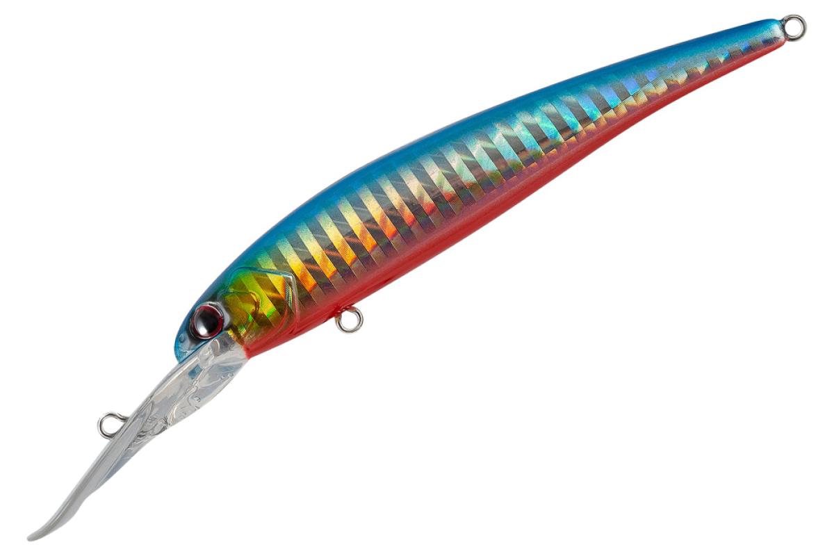 

Воблер TsuYoki SOLOIST 90F 099, Синий;красный;серебристый, SOLOIST 90F
