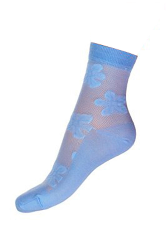 Комплект носков женских Пингонс 10В3 голубых 23