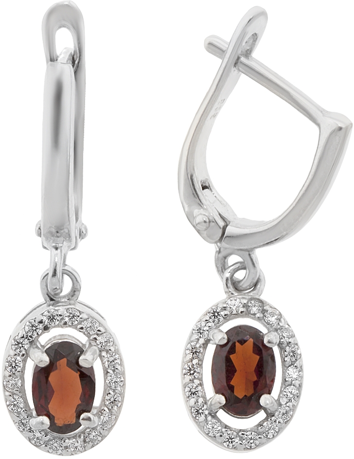 

Серьги из серебра с гранатом Balex Jewellery 2405837622, 2405837622