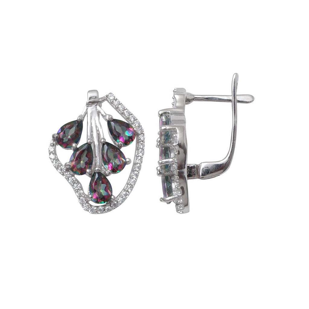 

Серьги из серебра с кварцем Balex Jewellery 2410931556, 2410931556