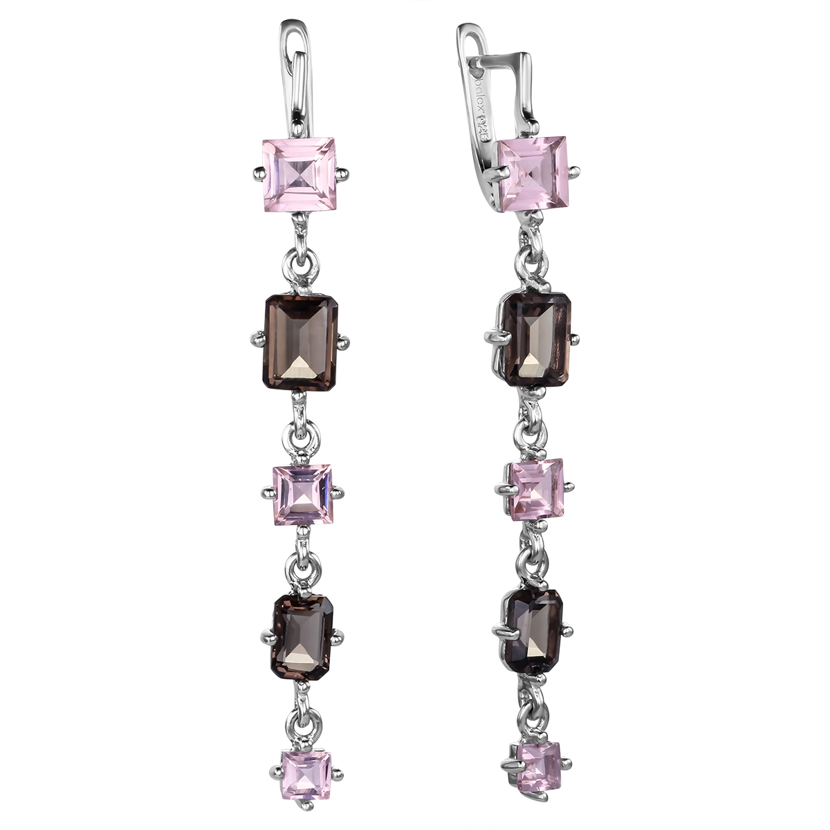 

Серьги из серебра с раухтопазом Balex Jewellery 2457930020, 2457930020