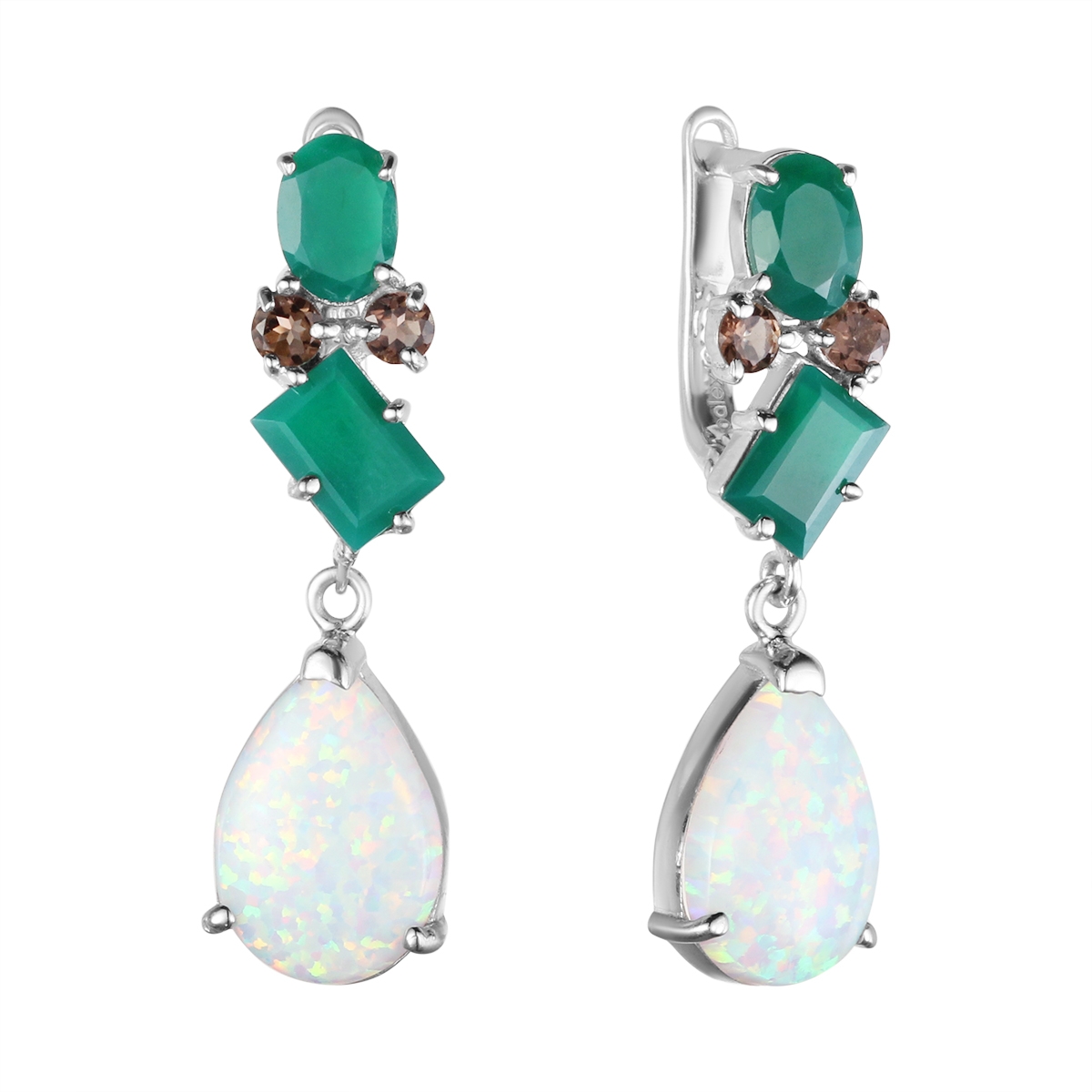 

Серьги из серебра с агатом Balex Jewellery 2457930017, 2457930017