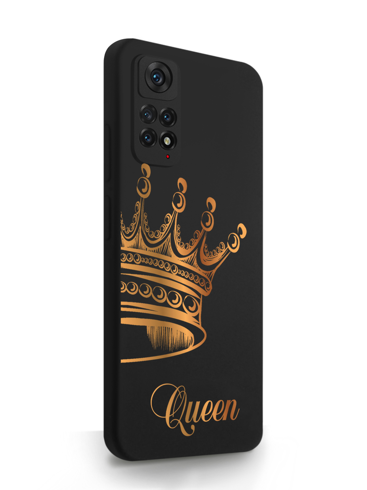 фото Чехол musthavecase для xiaomi redmi note 11 корона queen black