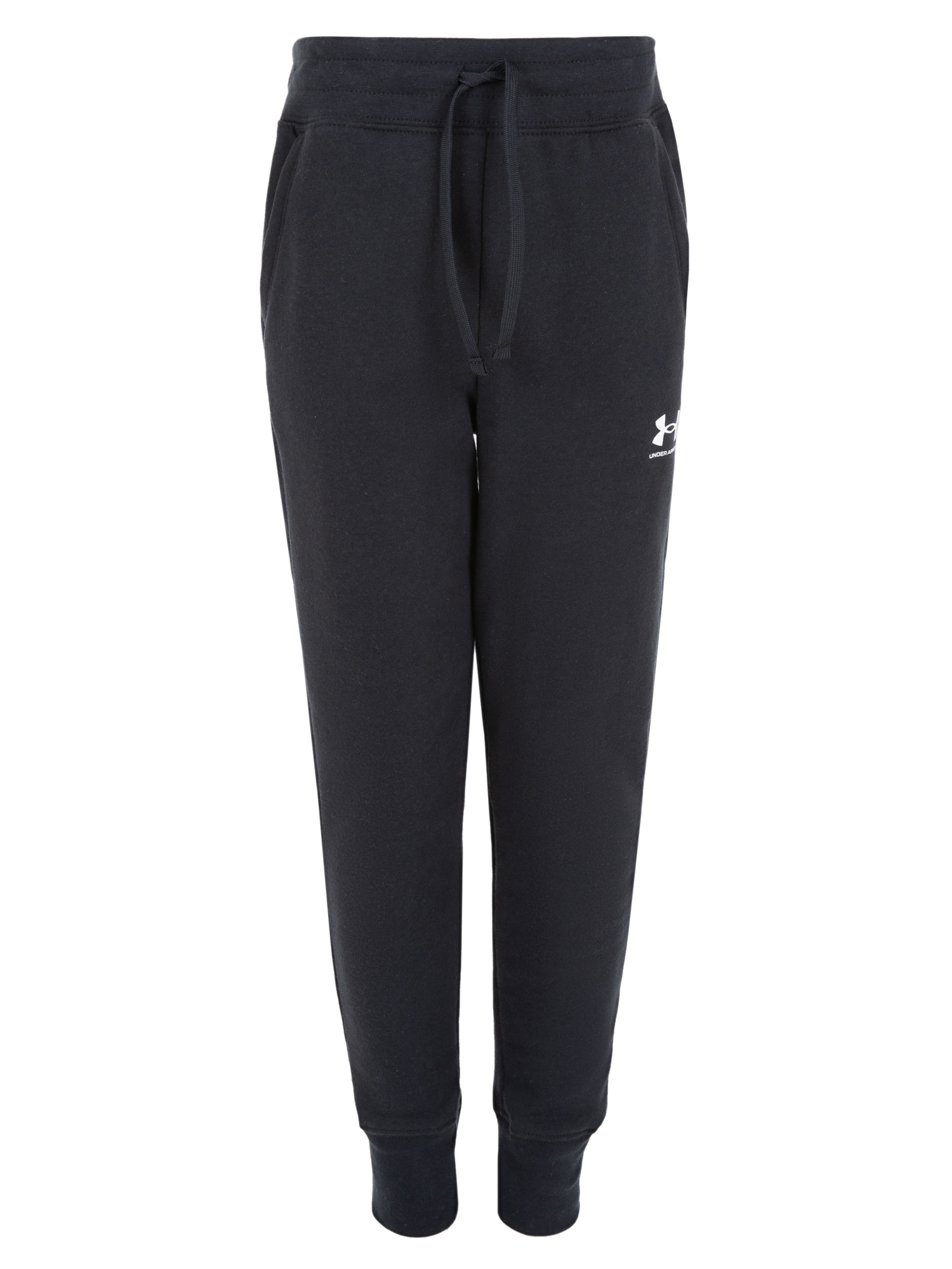 

Брюки беговые детские under armour rival fleece lu black s/int, Черный, Rival Fleece Lu