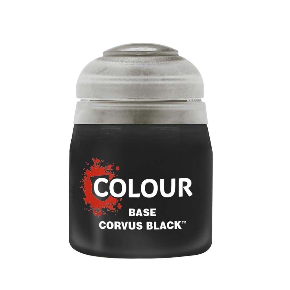 

21-44GW Краска База: корвус чрный 12 мл BASE: CORVUS BLACK 12ML, Черный