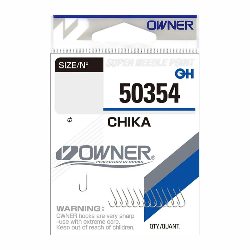 

Крючки Owner Chika 50354 №16, Серый, Owner Chika 50354 №16
