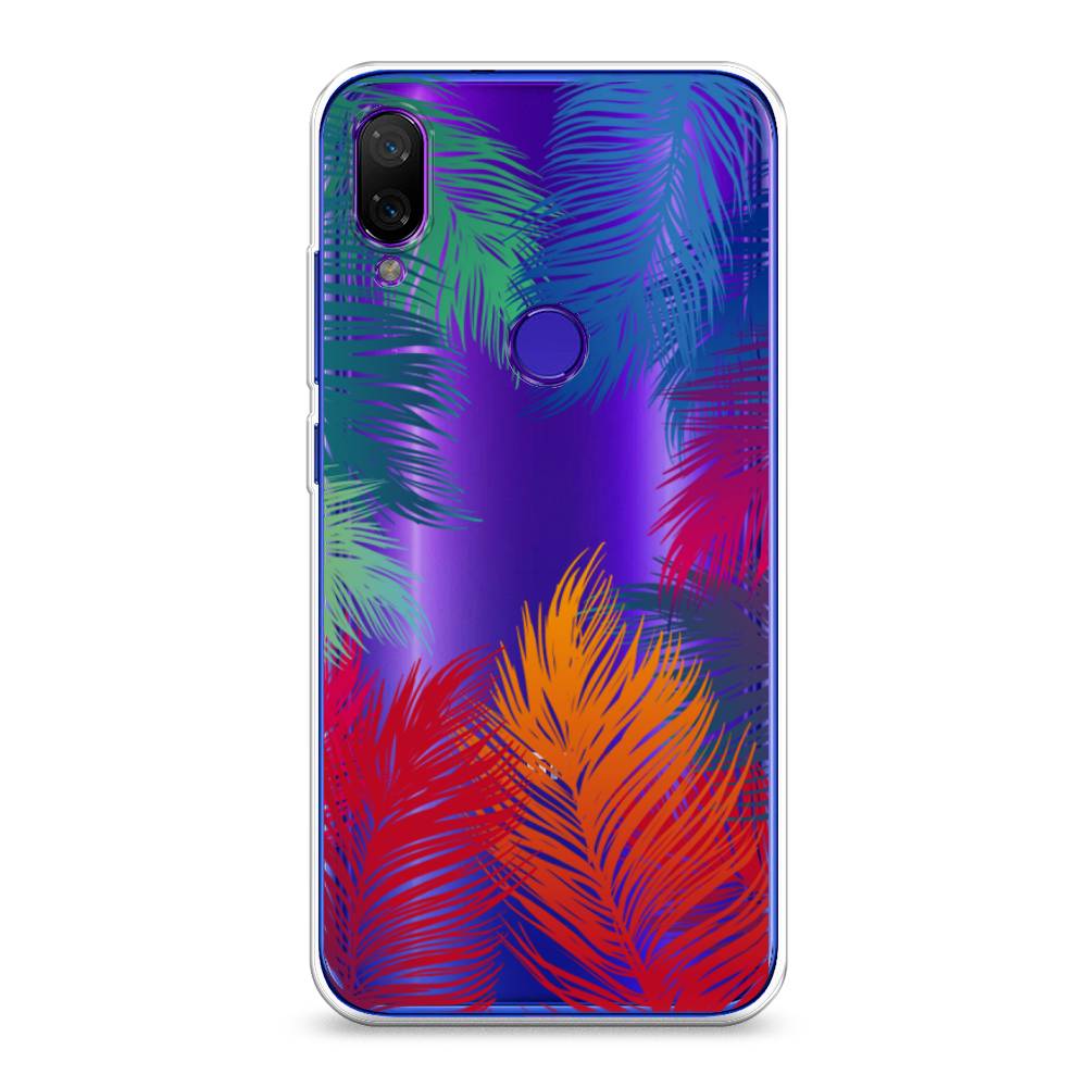 

Чехол Awog на Xiaomi Mi Play "Рамка из перьев", Разноцветный, 35350-4