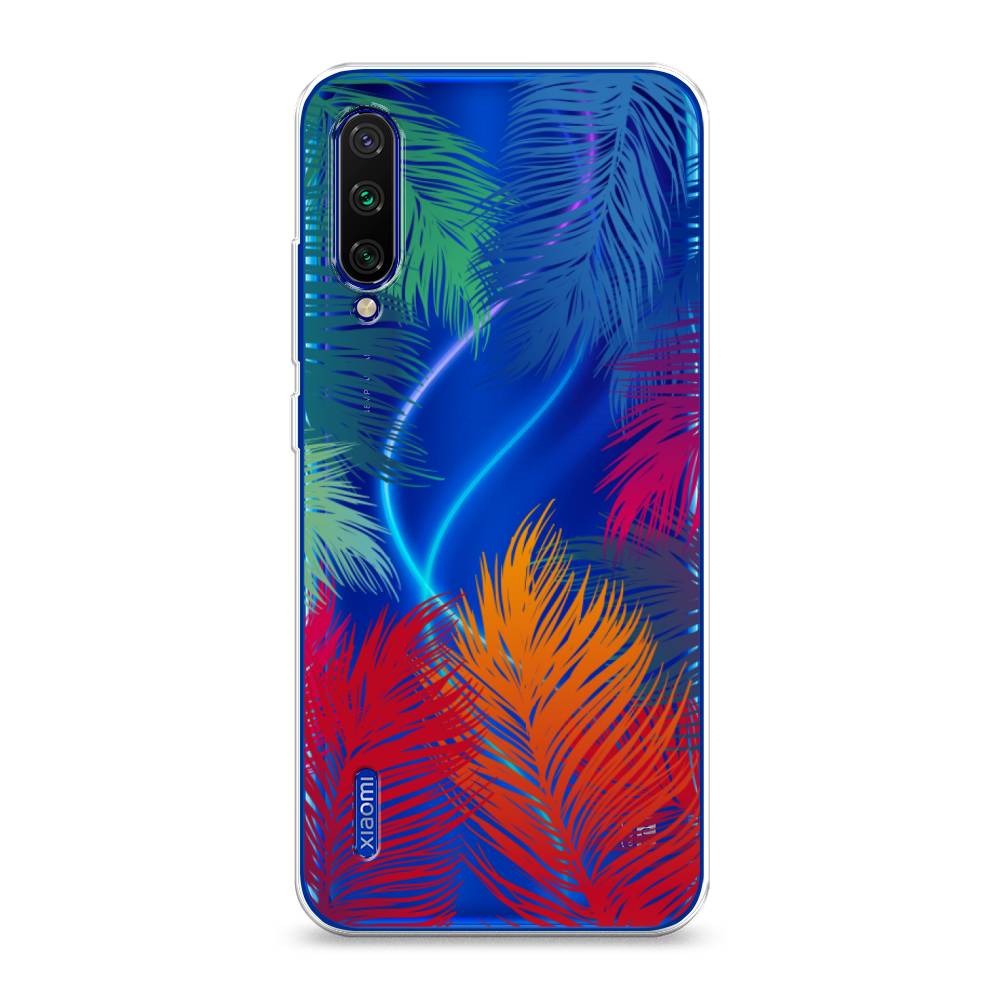 

Чехол Awog на Xiaomi Mi CC9E/Mi A3 "Рамка из перьев", Разноцветный, 35950-4