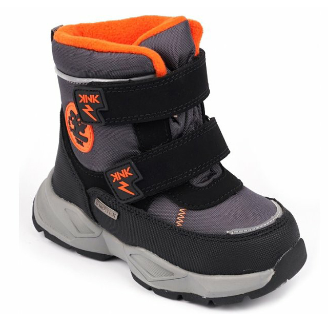 

Сапоги для мальчика Kenka серые р 28, PVK_3153-2_black-grey