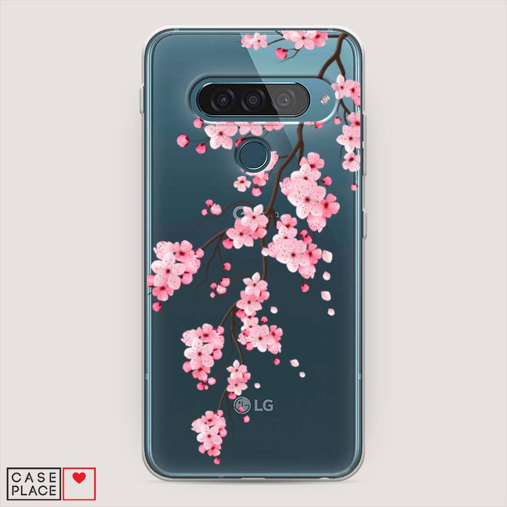 

Чехол Awog "Розовая сакура" для LG G8s ThinQ, 84050-8