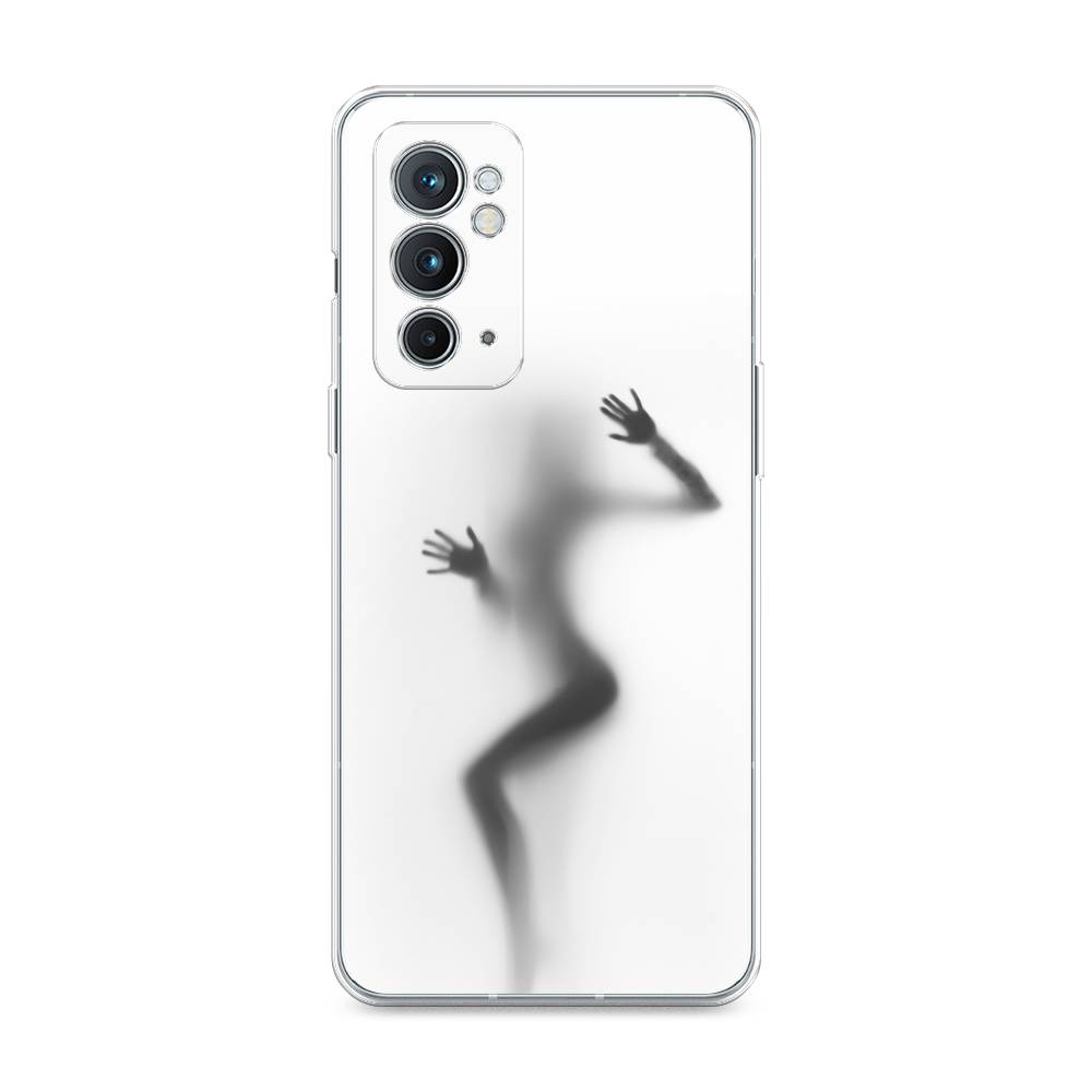 

Чехол Awog на OnePlus 9RT / ВанПлас 9RT "Девушка в душе", Серый;белый;черный, 152050-7