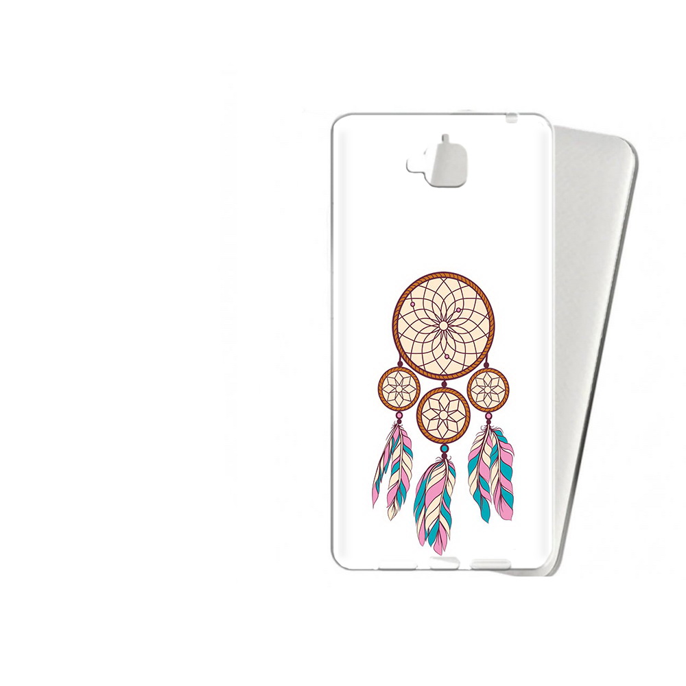 

Чехол MyPads Tocco для Huawei Enjoy 5 ловец снов бежевый (PT24942.37.442), Прозрачный, Tocco