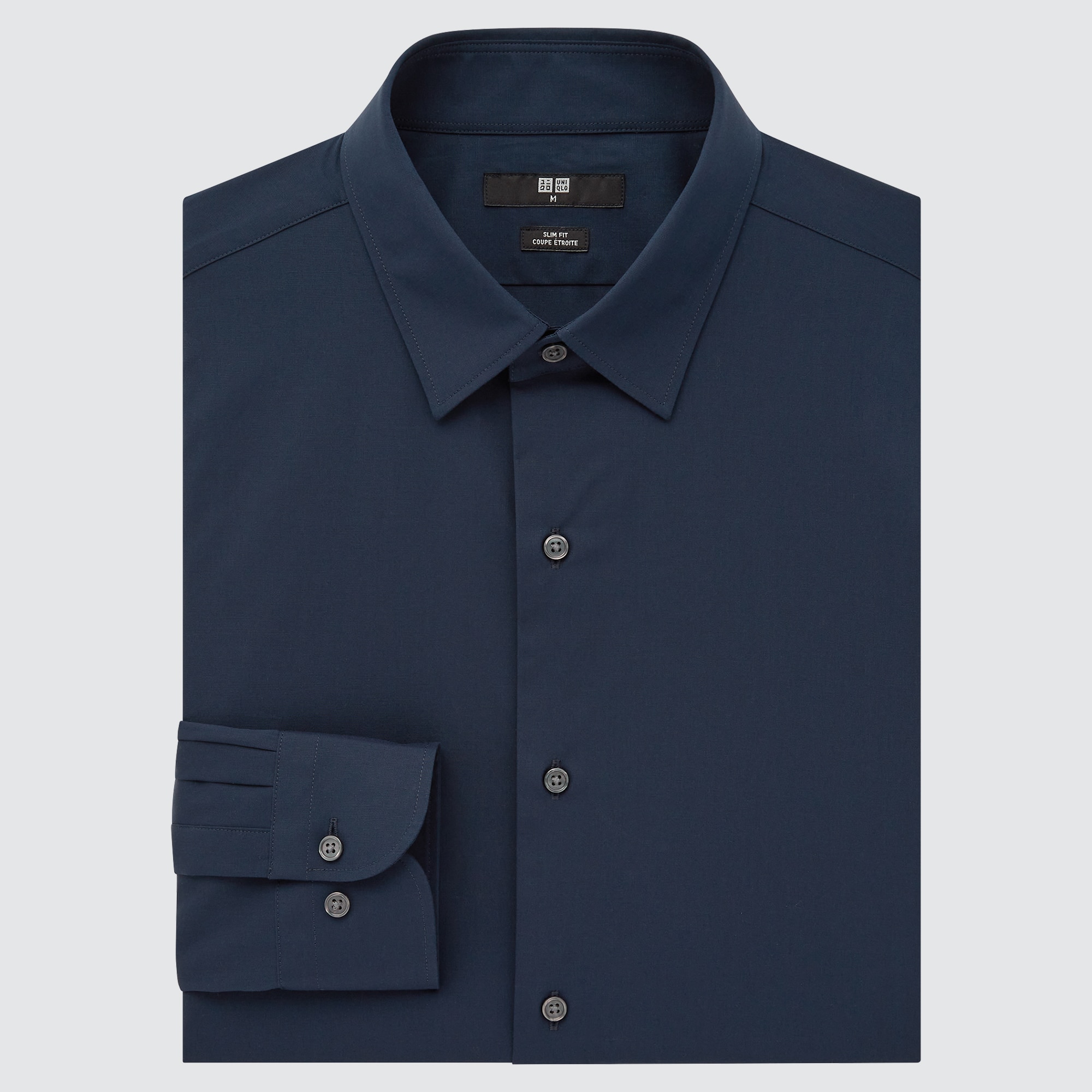 

Рубашка мужская UNIQLO 448264COL69 синяя 2XS (доставка из-за рубежа), 448264COL69