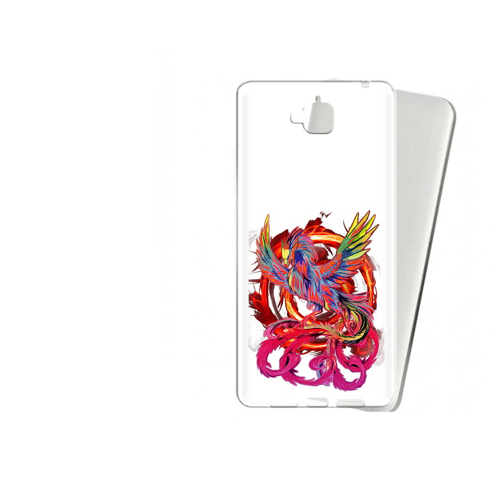 

Чехол MyPads Tocco для Huawei Enjoy 5 красочный феникс (PT24942.37.414), Прозрачный, Tocco