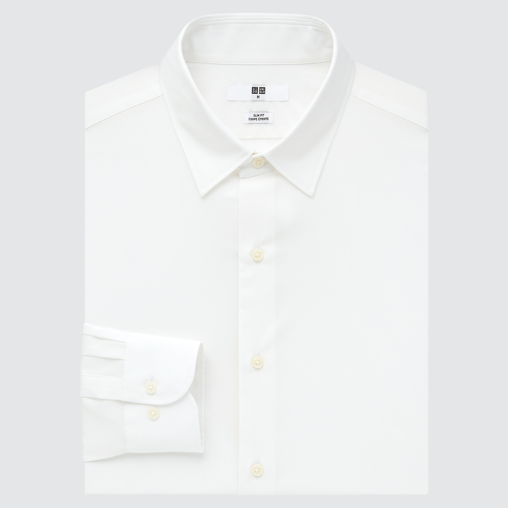 

Рубашка мужская UNIQLO 448264COL00 белая XS (доставка из-за рубежа), 448264COL00