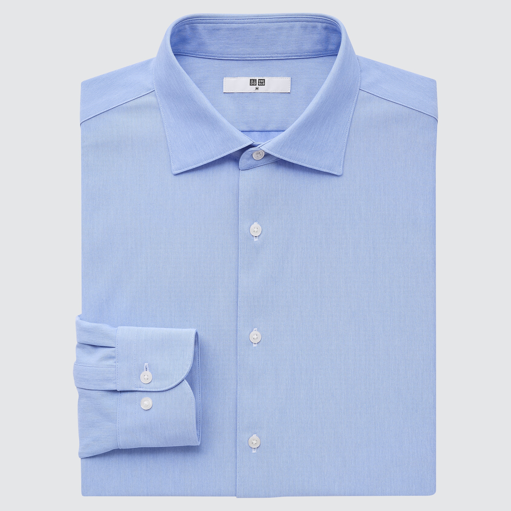

Рубашка мужская UNIQLO 448233COL64 синяя S (доставка из-за рубежа), 448233COL64
