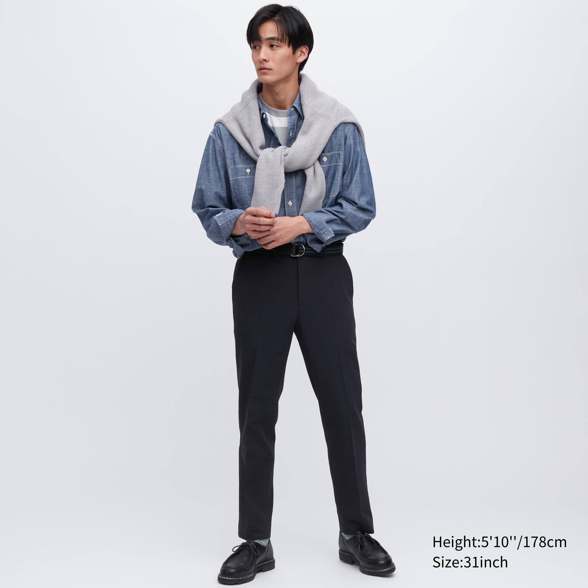 

Брюки мужские UNIQLO 447780COL69 синие 34/34 (доставка из-за рубежа), 447780COL69
