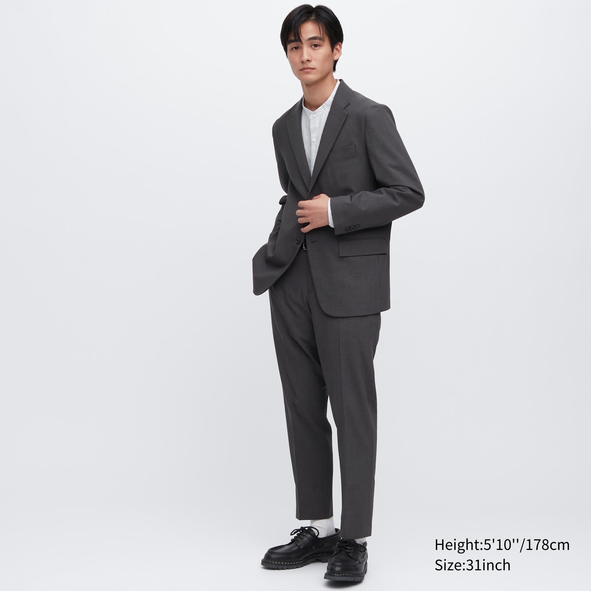 

Брюки мужские UNIQLO 447780COL08 серые 29/34 (доставка из-за рубежа), 447780COL08