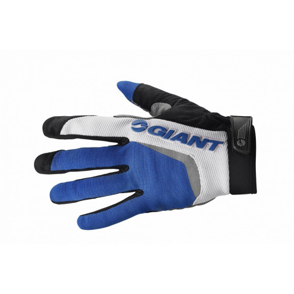 Велосипедные перчатки Giant HORIZON с длинным пальцем цвет синий размер M