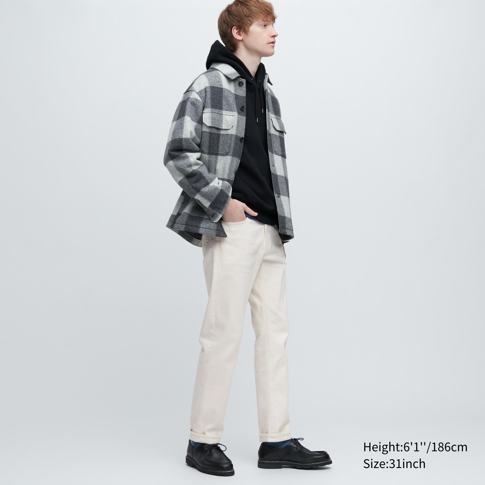 Джинсы мужские UNIQLO 447652COL01 белые 35/34 (доставка из-за рубежа)
