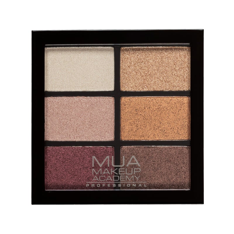 Палетка теней для век MUA Makeup Academy 6 Pan Palettes, Rusted Wonders