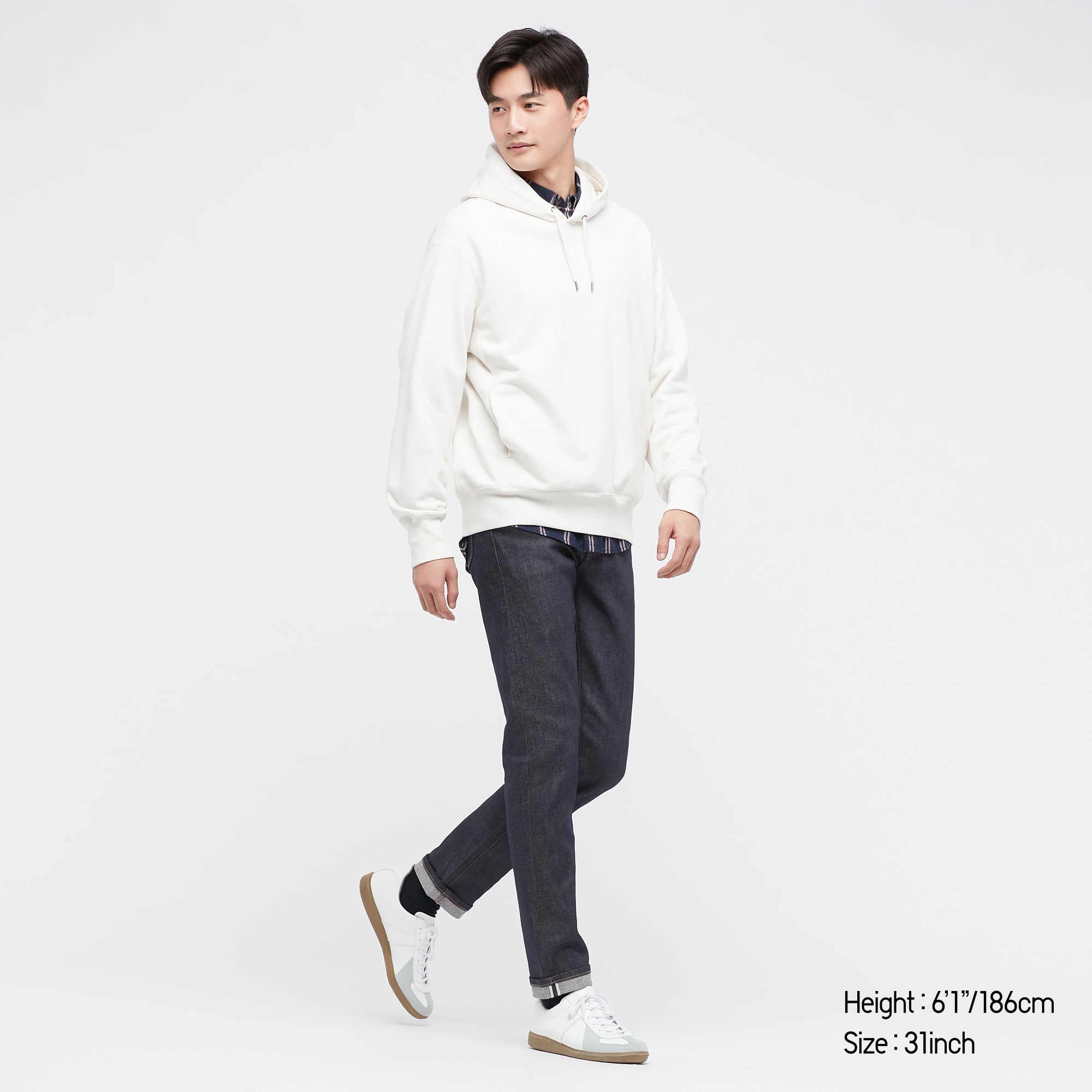 Джинсы мужские UNIQLO 447649COL69 синие 35/34 (доставка из-за рубежа)