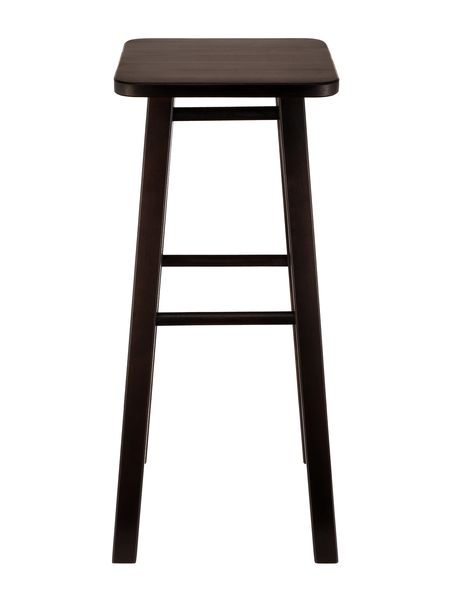 Табурет KETT-UP LOFT BAR барный, 75см, деревянный, сиденье квадратное, венге