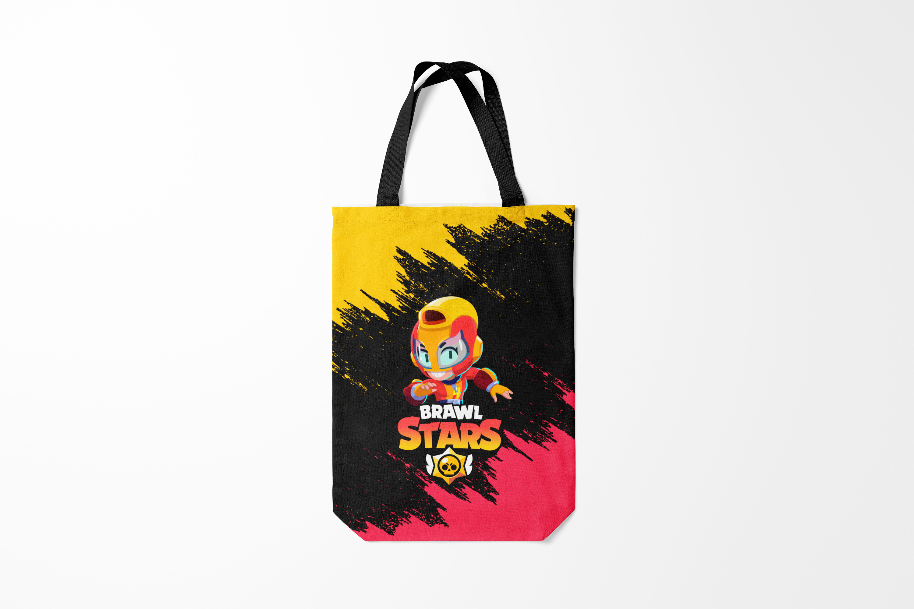 

Сумка шoппер унисекс Burnettie Brawl Stars MAX, черный, Brawl Stars MAX