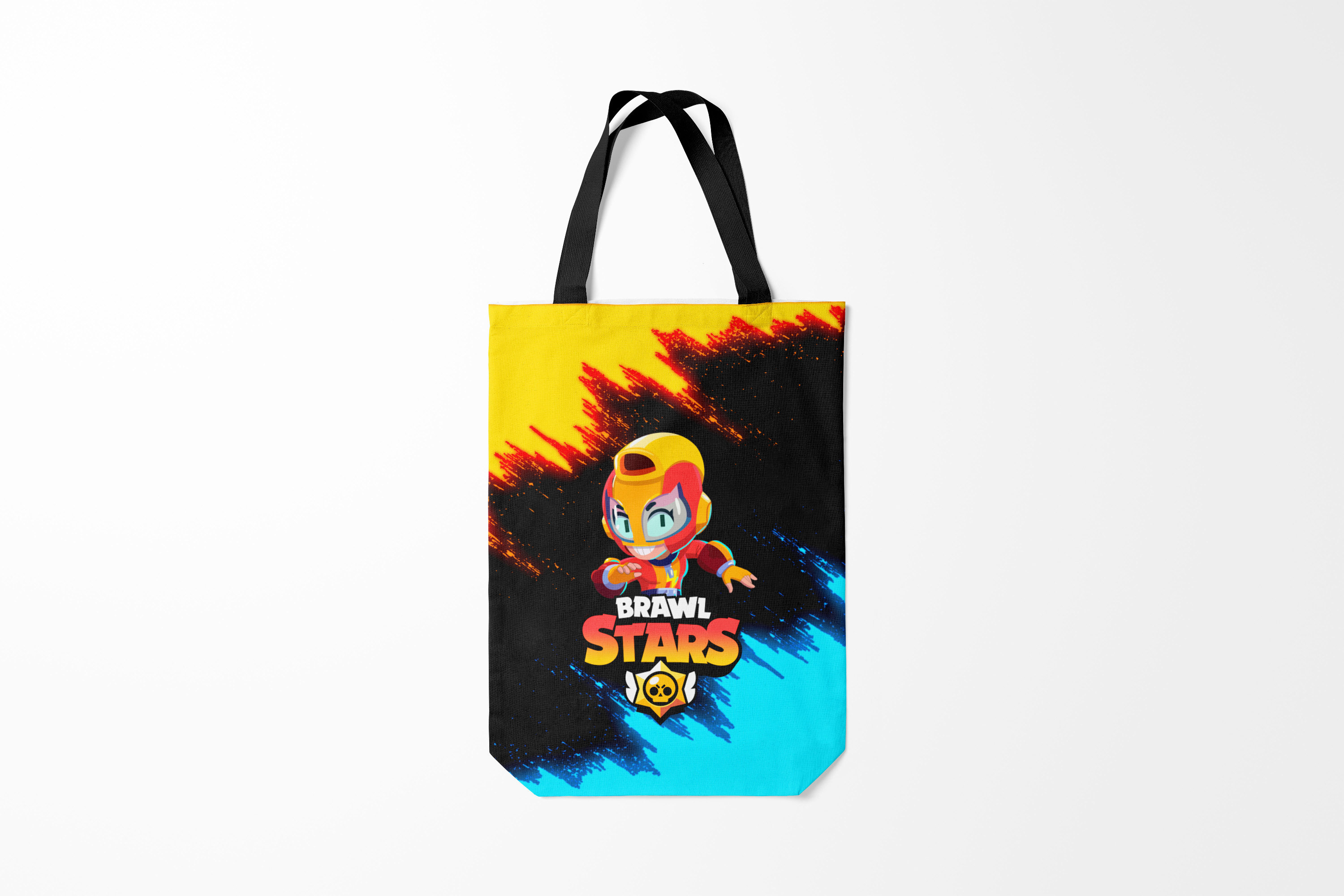 

Сумка шoппер унисекс Burnettie Brawl Stars MAX, разноцветный, Brawl Stars MAX