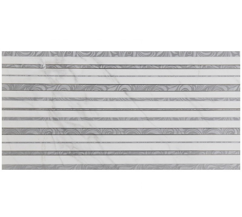 фото Декор керамический axima мартиника d люкс 042149 30 х 60 см серый полосы