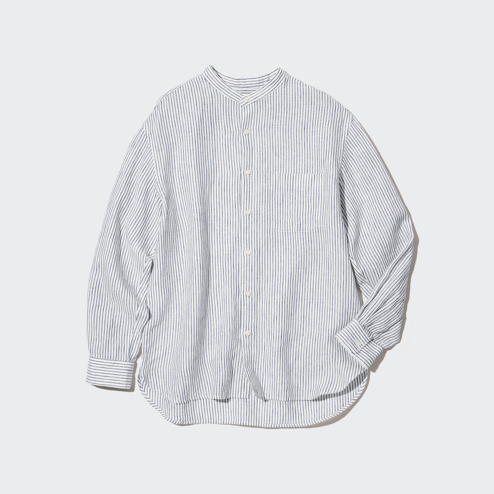 

Рубашка мужская UNIQLO 446997COL66 синяя M (доставка из-за рубежа), 446997COL66