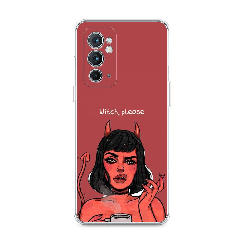 

Чехол Awog на OnePlus 9RT / ВанПлас 9RT "Evil Girl", Красный;черный, 152050-6