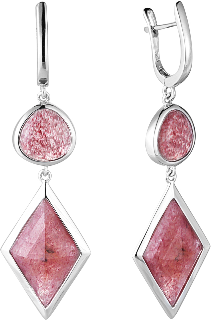 

Серьги из серебра с кварцем Balex Jewellery 2436930232, 2436930232