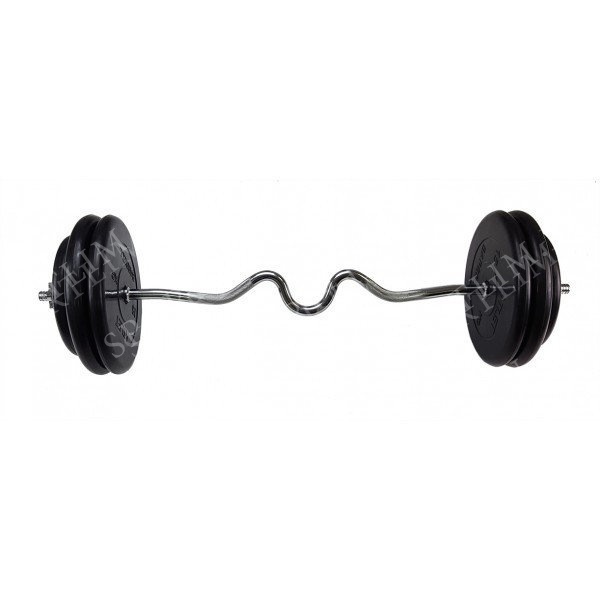 

Штанга MB Barbell MB-BZ гриф ez-образный 120 см, 100 кг, 26 мм, MB-BZ