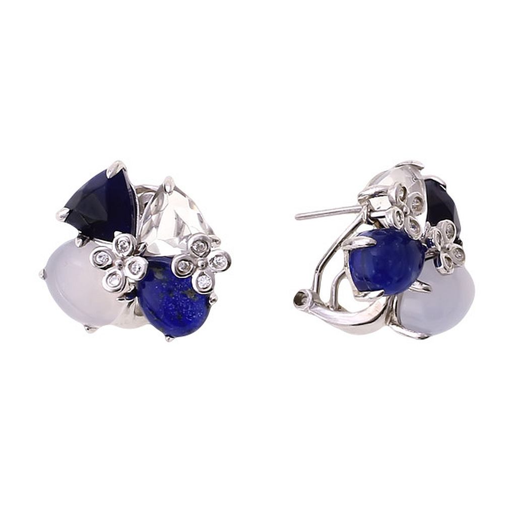 

Серьги из серебра с кварцем Balex Jewellery 2430930077, 2430930077
