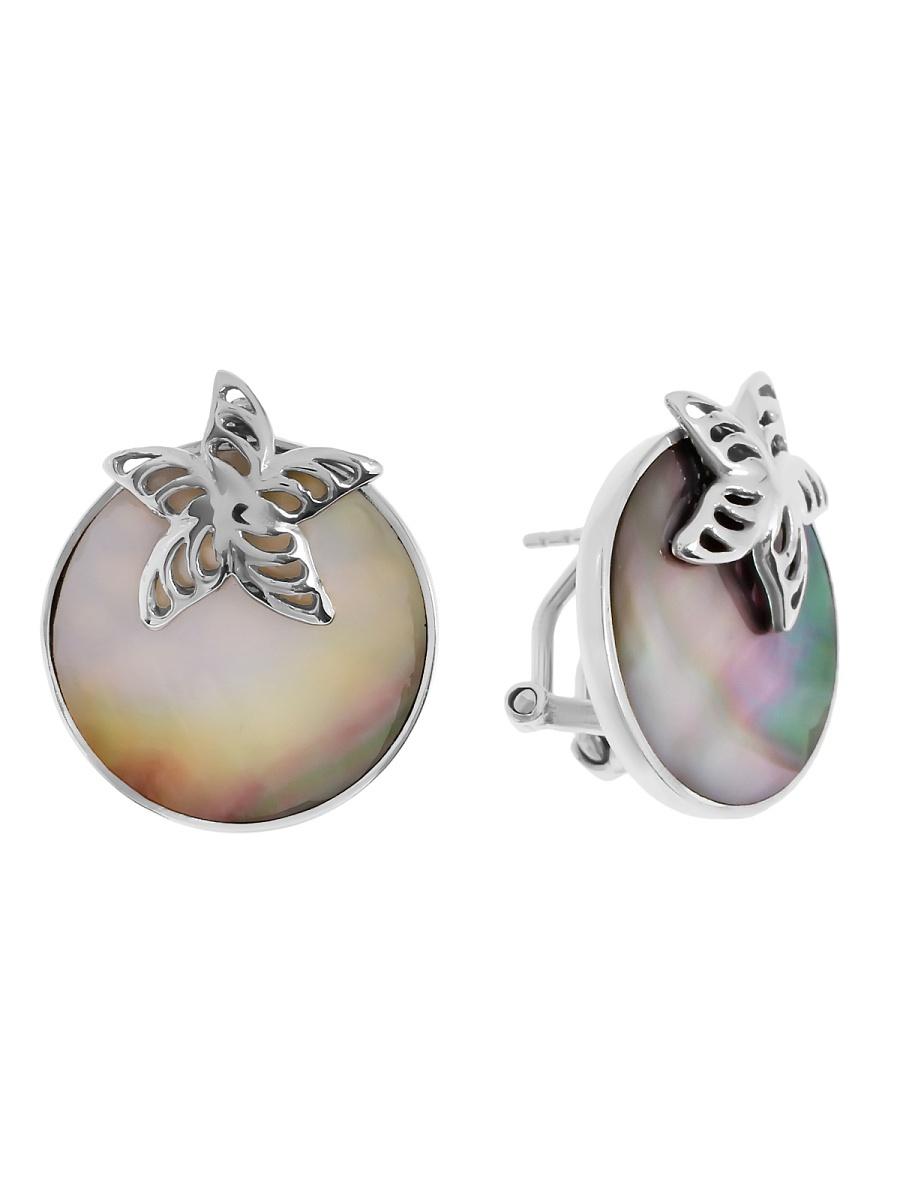 

Серьги из серебра с перламутром Balex Jewellery 2424920149, 2424920149