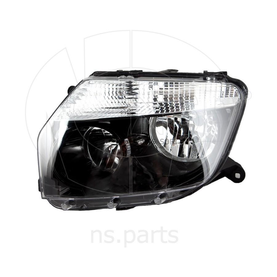 

Фара Левая Renault Duster (10-15) (Черная) Nsp07260609877r NSP арт. NSP07260609877R