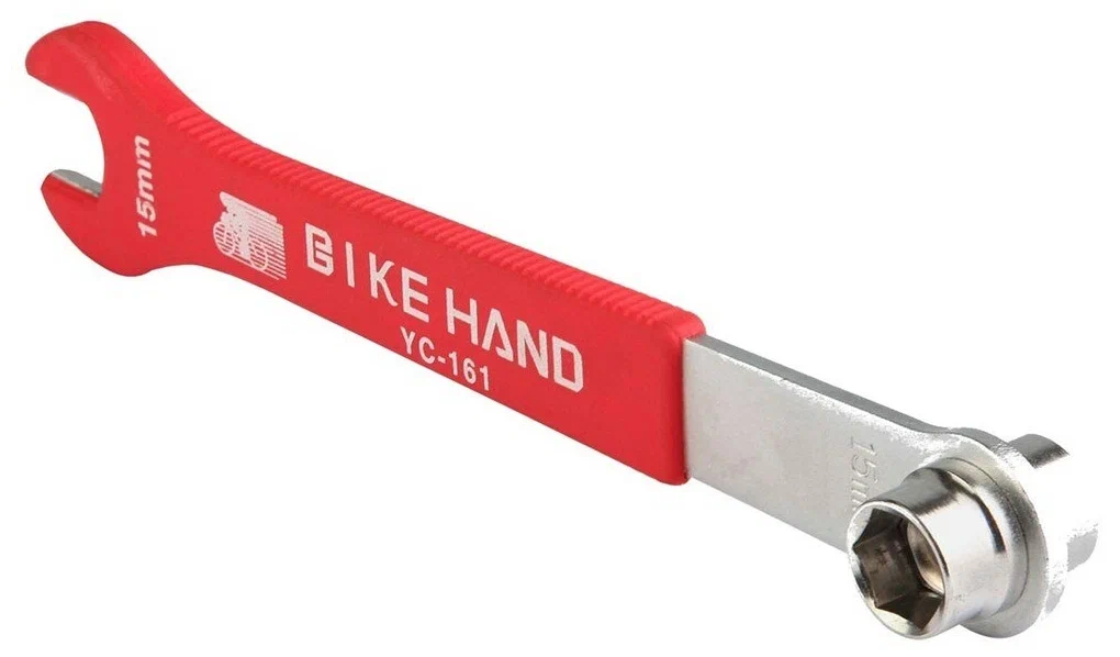 BIKE HAND Ключ велосипедный педальный BIKE HAND  1шт