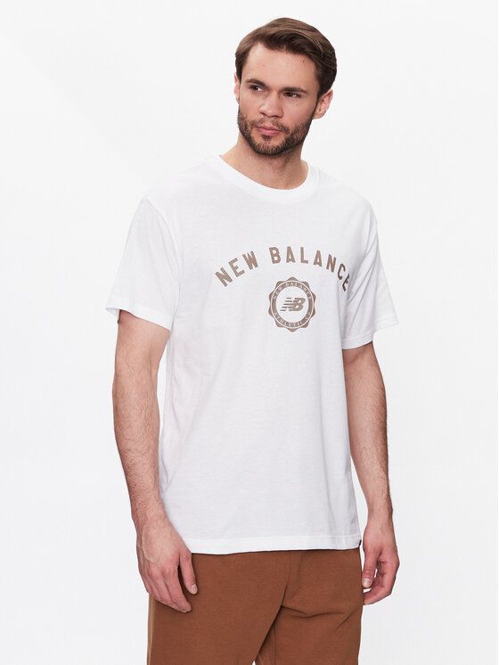 

Футболка мужская New Balance 0000302695843 белая 2XL (доставка из-за рубежа), Белый, 0000302695843