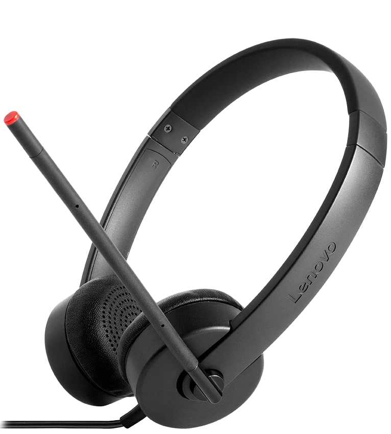 Наушники для компьютера Lenovo Essential Stereo Analog Headset Black (4XD0K25030)