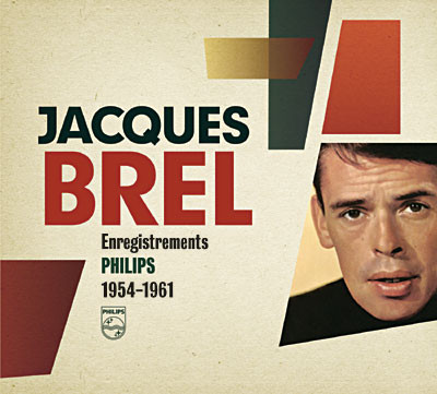 JACQUES BREL - Enregistrements Philips 1954-1961