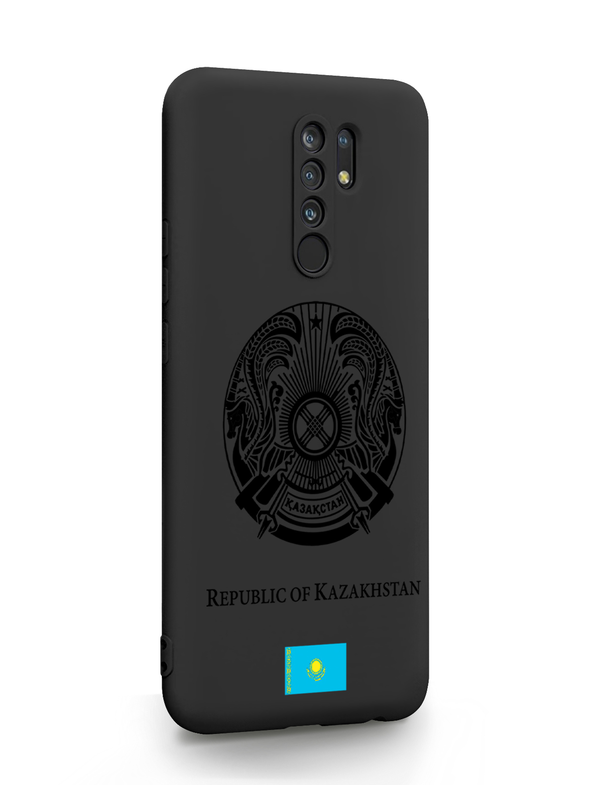 фото Чехол signumcase для xiaomi redmi 9 герб казахстана black